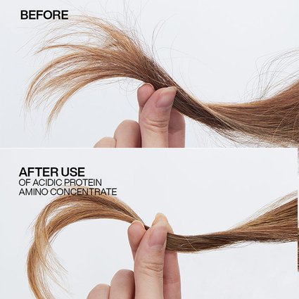 Redken Acidic Bonding Concentrate Before and After